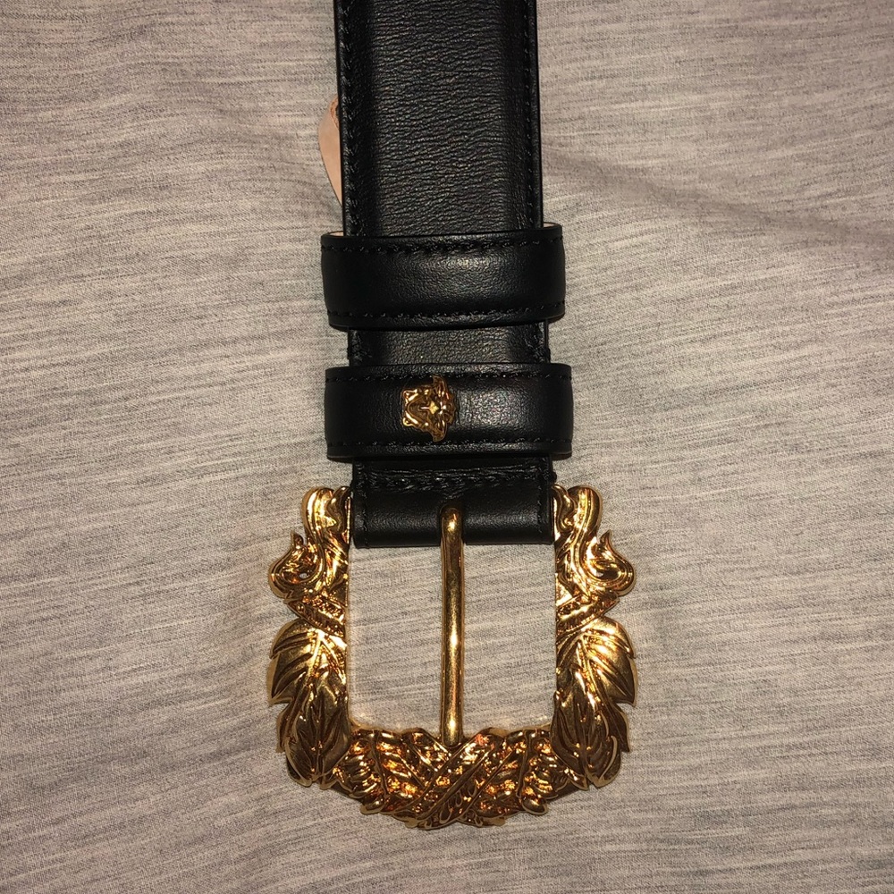 Versace First Line Leather Belt